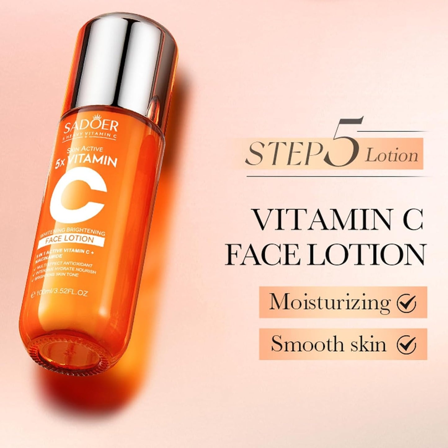 Hydrating Korean Skincare Vitamin C & Niacinamide Set