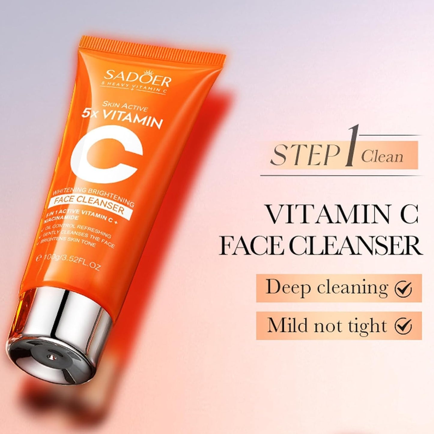 Hydrating Korean Skincare Vitamin C & Niacinamide Set