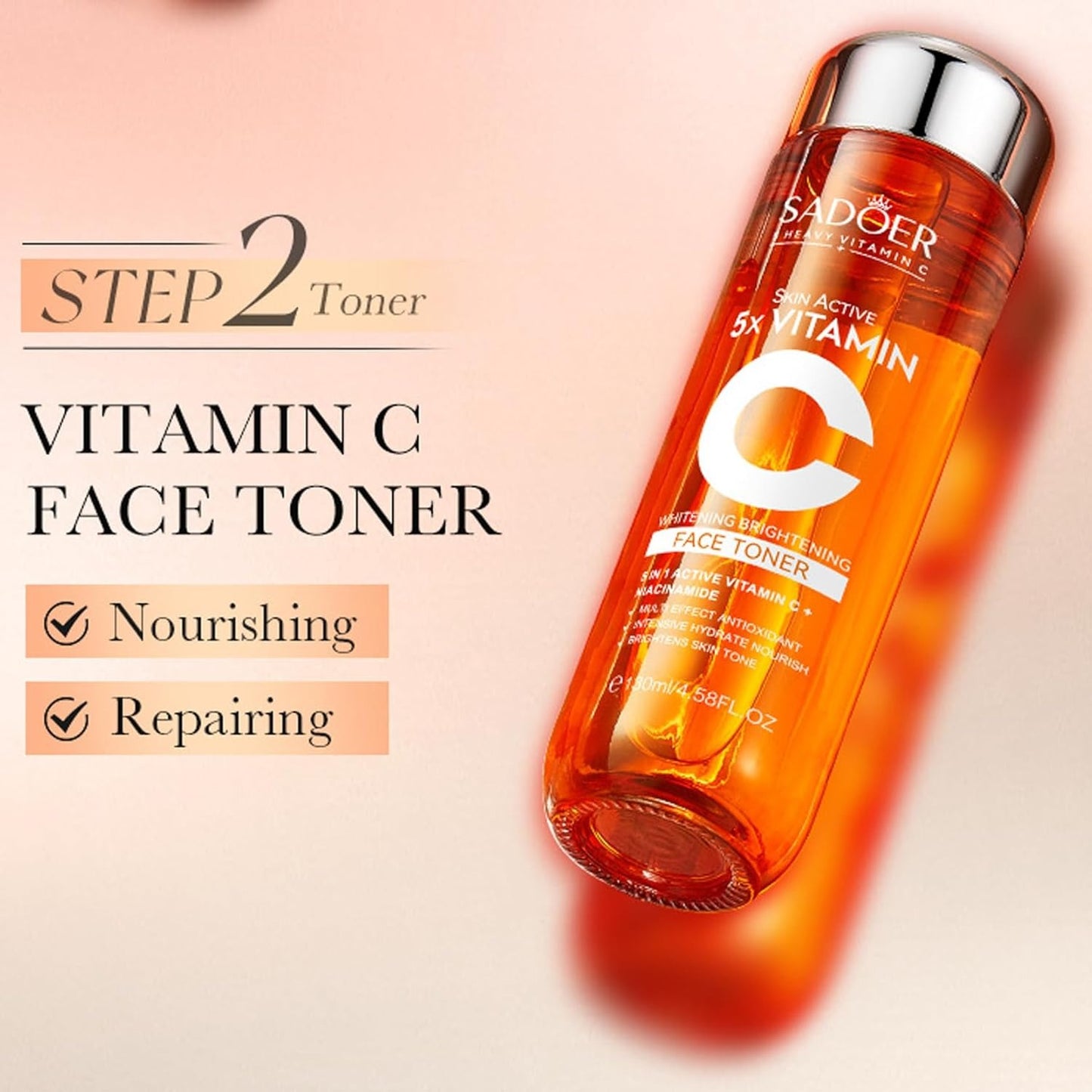 Hydrating Korean Skincare Vitamin C & Niacinamide Set