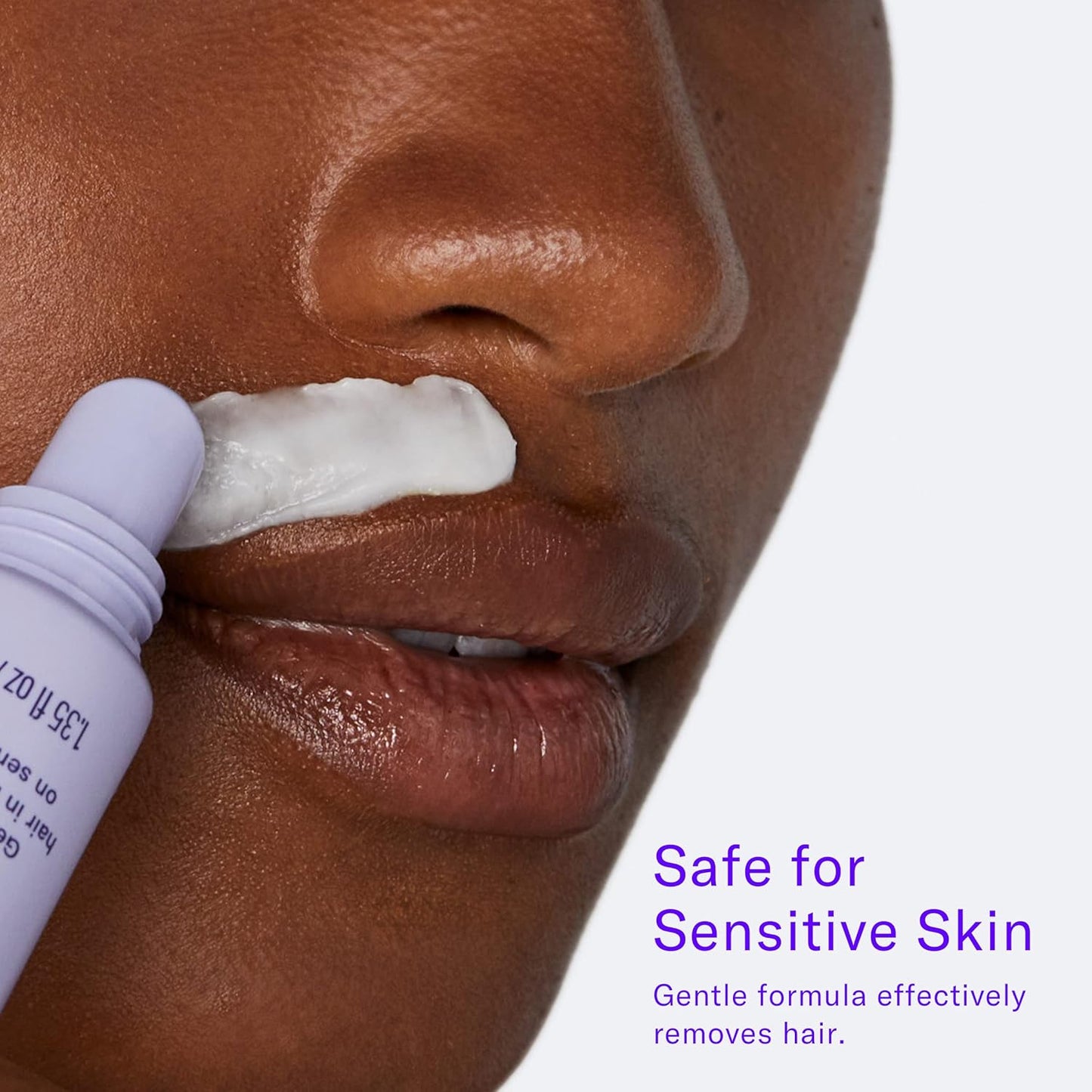 Facial Hair Removal Cream + FREE Calming Serum Set