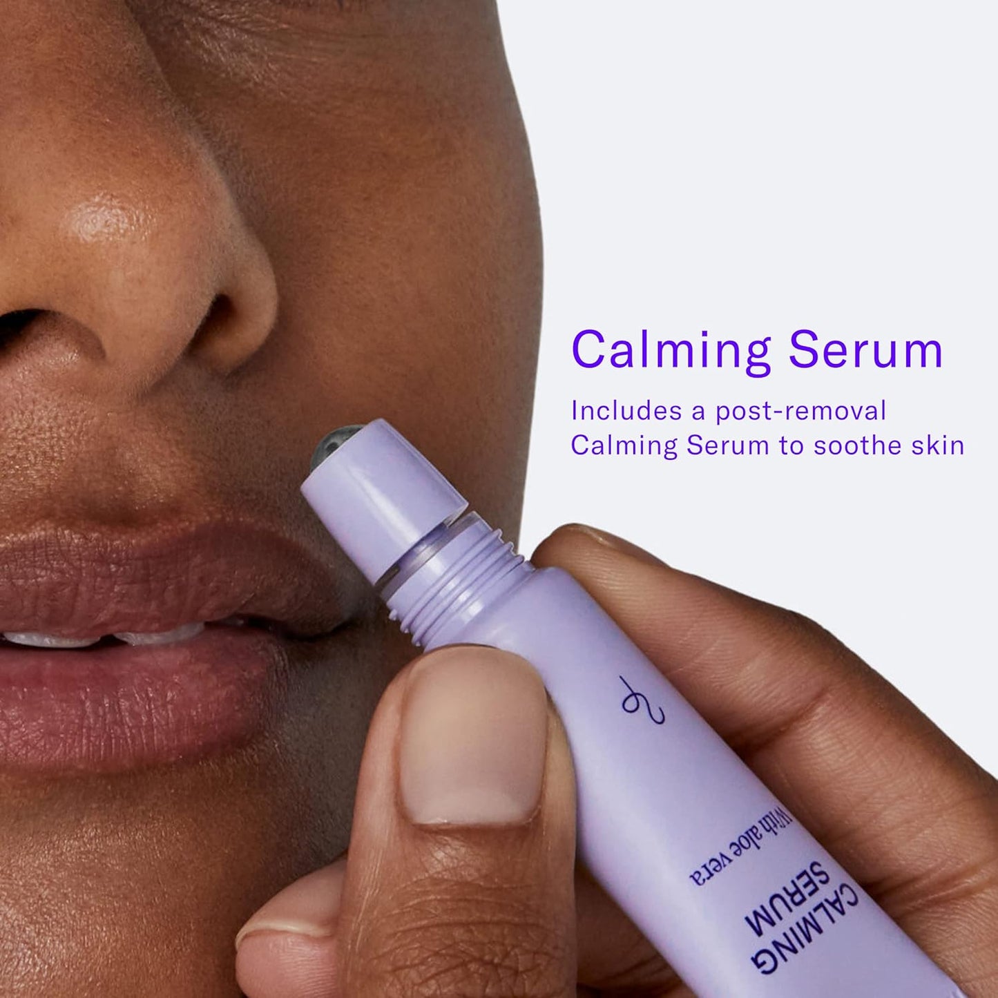 Facial Hair Removal Cream + FREE Calming Serum Set