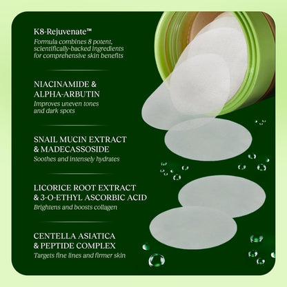 Korean Skincare™ Anti-Aging Toner Pads 100pcs