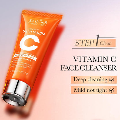 Hydrating Korean Skincare Vitamin C & Niacinamide Set