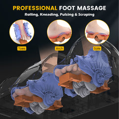 MedicPure Shiatsu Foot & Leg Deep Tissue Massage